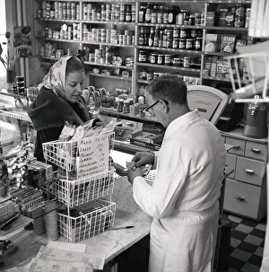 Shopping in the 1960s