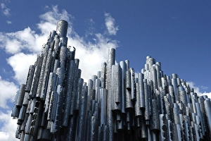 Sibelius Monument, Jean, Helsinki, Finland, Europe