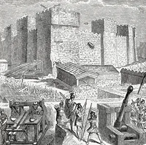 Siege of the ancient Greek city of Akragas by the Romans in 262 BCE