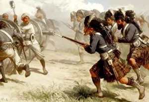 The siege of Cawnpore or Kanpur