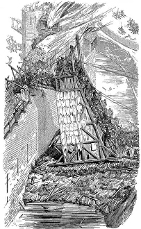 Siege of a fortified city in the 12th century