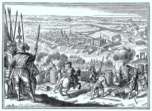The siege of Juelich by troops of France and the United Provinces under the command of Claude de La Chatre