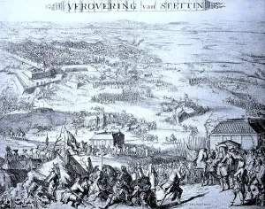 The siege of Szczecin occurred in August 1676 during the Swedish-Brandenburg War