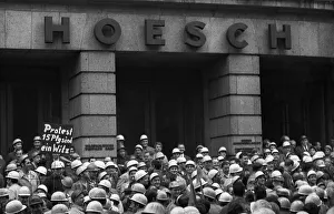 With a siege and temporary occupation of the Hoesch AG headquarters on 11