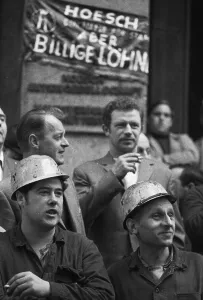 With a siege and temporary occupation of the Hoesch AG headquarters on 11