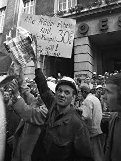 With a siege and temporary occupation of the Hoesch AG headquarters on 11