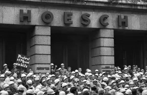 With a siege and temporary occupation of the Hoesch AG headquarters on 11