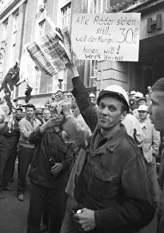 With a siege and temporary occupation of the Hoesch AG headquarters on 11