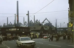 Siegen. Factory premises at Krupp ca. 1982-4