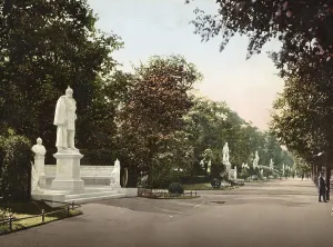 Siegesallee in Berlin, Germany
