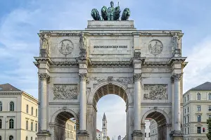 The Siegestor (Victory Gate) in Munich