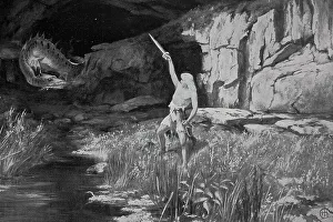 Siegfried and the Dragon, Nibelungenlied