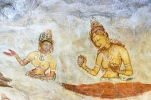 Sigiriya Wall Frescoes, Sigiriya or Lion Rock