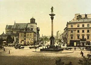 Sigismund's Column on Castle Square in Warsaw
