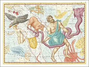 Sign of the Zodiac, Serpent Bearer or Ophiuchus
