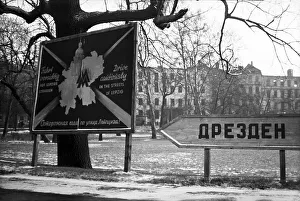 Signpost to Dresden, 1948, Leipzig