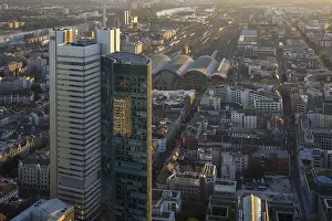 Silberturm skyscraper, view from the Main Tower