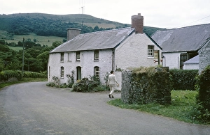 Silcocks farm fresh eggs, Aber Bran, Brecon, Brecknockshire, Powys, Wales, UK, 1967