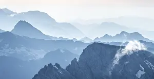 Silhouettes, Dramatic Mountain Landscape