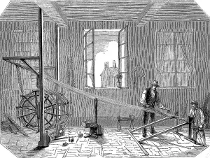 Silk production, Pliage, Historic