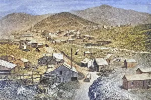 Silver City Nevada in the 1870s