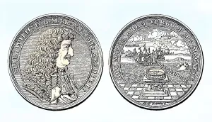 A Silver Medal of Honour of the German-African Company