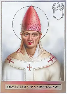 Silvester I (born in front of 284 in Rome)