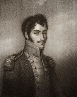 Simon Bolivar or Simon Jose Antonio de la Santisima Trinidad Bolivar y Palacios Ponte y Blanco
