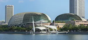 SINGAPORE, MAY 8: Esplanade a Theatres on the Bay concert hall (also nicknamed Durian) at Waterfront