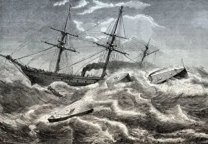 Sinking of the ironclad warship USS Monitor