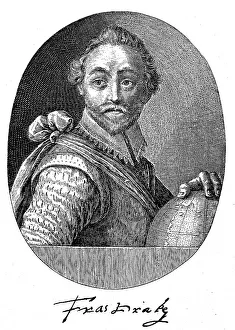 Sir Francis Drake, 1540, 1596, English privateer and explorer