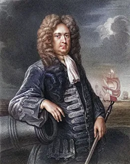 Sir George Rooke 1650 to 1709 English naval commander and admiral