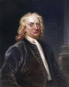 Sir Isaac Newton 1642-1727, English physicist and mathematician