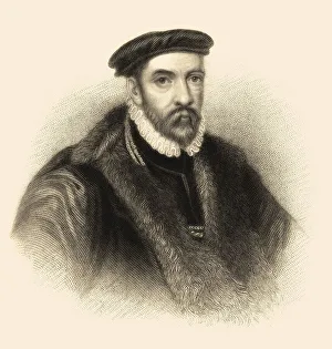 Sir Nicholas Bacon, 1510-1579, an English politician during the reign of Queen Elizabeth I of England