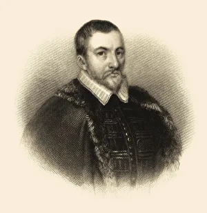 Sir Thomas Bodley, 1545-1613, englischer Diplomat und Gelehrter