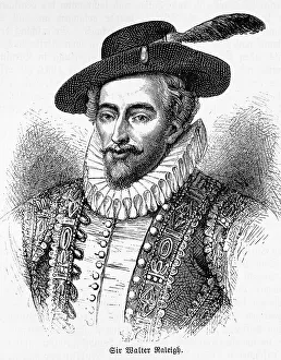 Sir Walter Raleigh, England, portrait