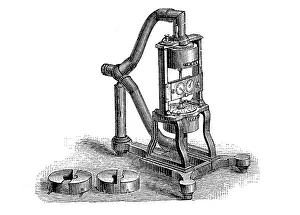 A Siren, alarm, made by Helmholtz