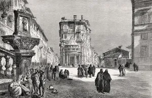 Via Sistina, Via Gregoriana, Rome