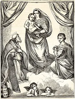 Sistine Madonna, after Raphael (1483-1520)