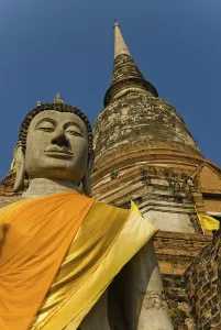 Sitting Buddha, Bangkok, Thailand, Southeast Asia
