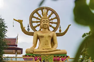 Category Buddhism Prints: Sitting Buddha at Wat Phra Yai
