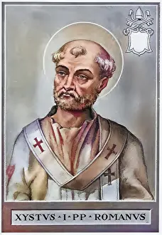 Sixtus I (died around 125) (Latin-Greek Xystus)
