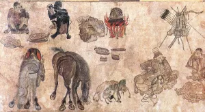 Siyah Kalem or Black Pen is the name given to the 15th century school of painting attributed to Mehmed