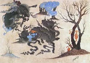 Siyah Kalem or Black Pen is the name given to the 15th century school of painting attributed to Mehmed
