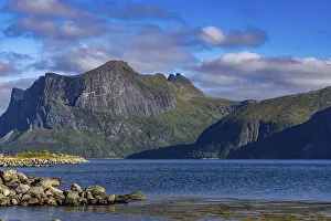 At the Skaland campsite, Senja, Troms, Norway