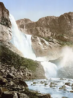 Skjeggedalsfos, Odde, Odda, Hardangerfjord