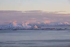 Skrova island in the Vestfjord