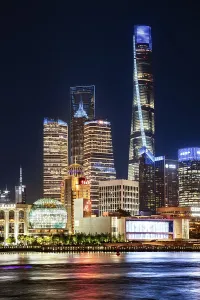 Skyline, skyscraper, Pearl Tower