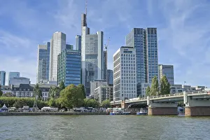Skyline, skyscrapers, banking district