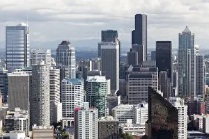 Skyscrapers, Downtown Seattle, Seattle